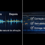 Eu vou afinar sua voz profissionalmente para música ou cover