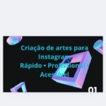 Eu vou Criar artes profissionais para Instagram usando Canva