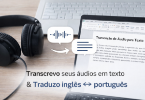 Eu vou transformar qualquer tipo de áudio em texto