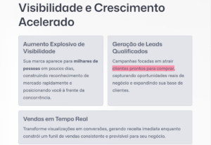 Eu vou te ajudar a ter mais vendas/alcance