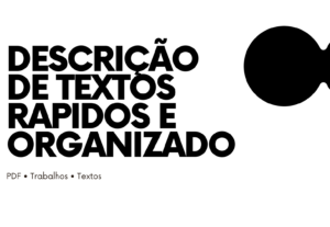 Eu vou Fazer digitação de textos, trabalhos e PDFs.