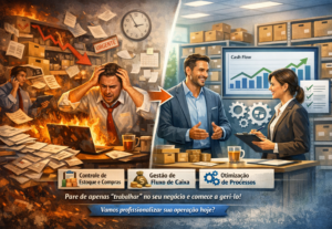 Eu vou Transformar o caos operacional em lucro real.