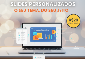 Eu vou fazer slides profissionais