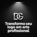 Eu vou Transformar seu logo borrado em arquivo profissional