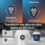 Eu vou criar uma logo profissional para voçê.