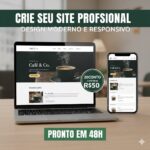 Eu vou desenvolver o seu site em 5 dias