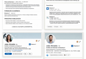 Eu vou fazer seu curriculo e ajustar seu linkedin.