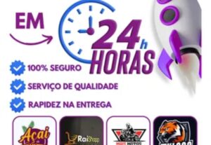 Eu vou criar seu logotipo em 1 dia