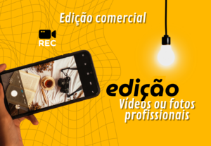 Eu vou Editar de Comerciais Edição Profissional