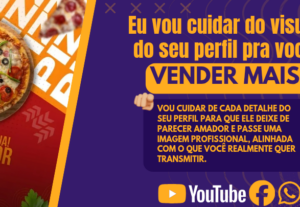 Eu vou profissionalizar suas redes sociais.
