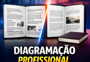 Eu vou diagramar e organizar seu livro em 3H