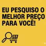 Eu vou pesquisar os menores preços e fornecedores para você.