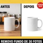 Eu vou Remover o fundo de 30 fotos rápido