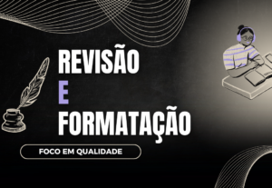 Eu vou fazer revisão de textos e formatação