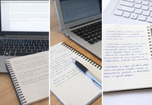 Eu vou fazer Digitação de textos organizada