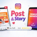 Eu vou criar um post profissional para o seu Instagram
