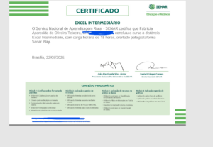Eu vou fazer sua planilha no Excel.