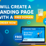 Eu vou criar uma Landing Page com domínio gratuito para você