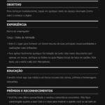 Eu vou Fazer seu currículo digital profissional.
