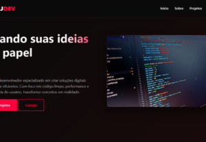 Eu vou criar sua landingpage com frontend responsivo