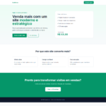 Eu vou criar uma landing page simples e profissional
