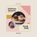 Eu vou fazer artes digitais editáveis com visual profissiona...