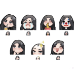 Eu vou fazer emotes/badges para seu canal