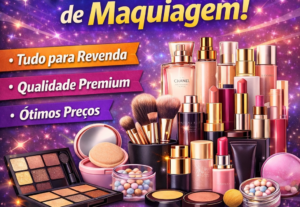 Eu vou te enviar uma lista com fornecedores de maquiagem