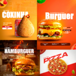 Eu vou Criar um criativo para sua lanchonete em 24 horas