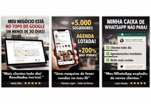 Eu vou trazer mais clientes +Faturamento