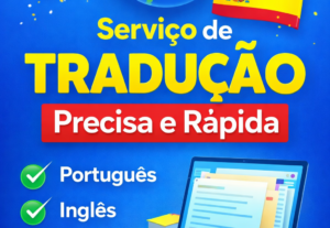 Eu vou Fazer Tradução rápida e precisa de textos