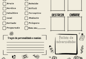 Eu vou fazer documentos para seu RPG