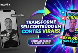 Eu vou fazer CORTES VIRAIS para TikTok e Reels