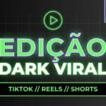 Eu vou editar seu TikTok ou Reel com Legendas Dinâmicas