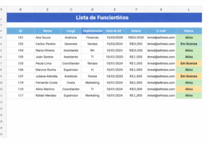 Eu vou otimizar seus arquivos PDF ou fotos em planilhas Exce...