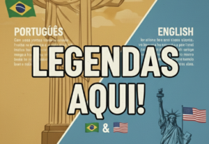 Eu vou Legendar seu vídeo para inglês/português