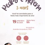 Eu vou criar seu convite interativo para seu próximo evento
