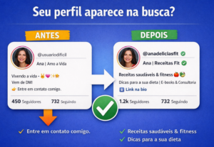 Eu vou otimizar seu Instagram com estratégias de SEO
