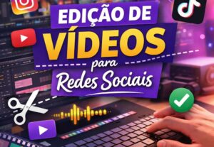 Eu vou fazer a edição completa de 1 vídeo curto rápido
