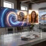 Eu vou criar 3 imagens ultra-realistas com ia