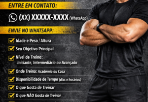Eu vou montar seu treino completo