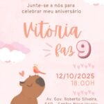 Eu vou Fazer o convite para seu evento