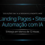 Eu vou criar sua Landing Page ou Site em Menos de 12 Horas