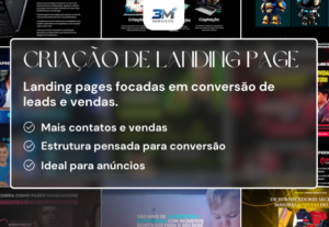 Eu vou criar uma landing page profissional