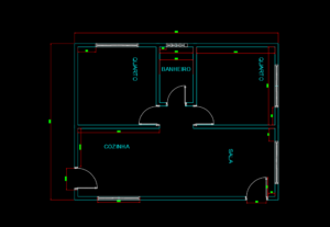 Eu vou converter seu pdf para autocad e melhorar planta baix...