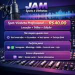 Eu vou criar seu Spot ou Vinheta profissional