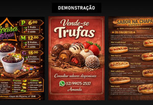 Eu vou criar cartazes objetivos e chamativos para a sua loja