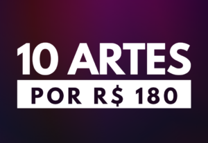 Eu vou criar 10 artes para suas redes sociais