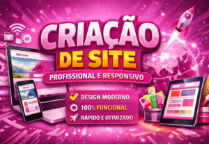 Eu vou criar seu Site Profissional com Domínio em até 48h