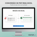 Eu vou converter arquivos e organizar suas planilhas